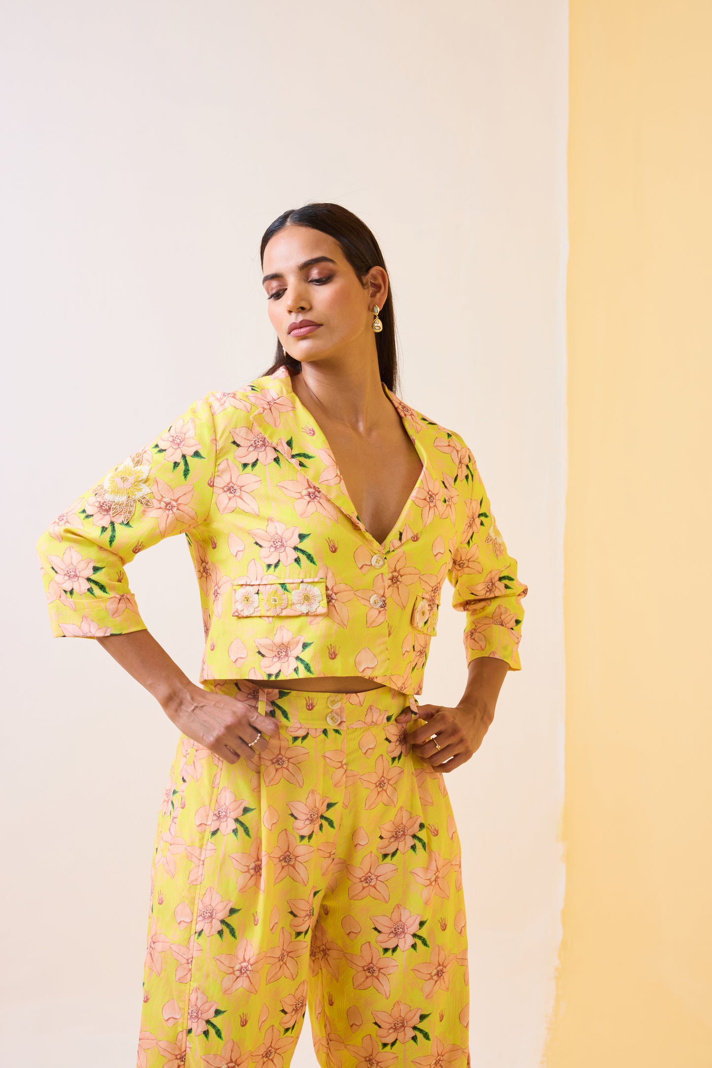 The Butter Yellow Forest Co-Ord Set