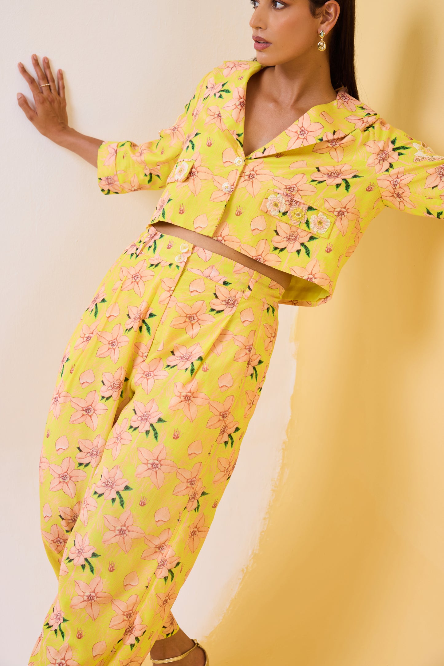 The Butter Yellow Forest Co-Ord Set