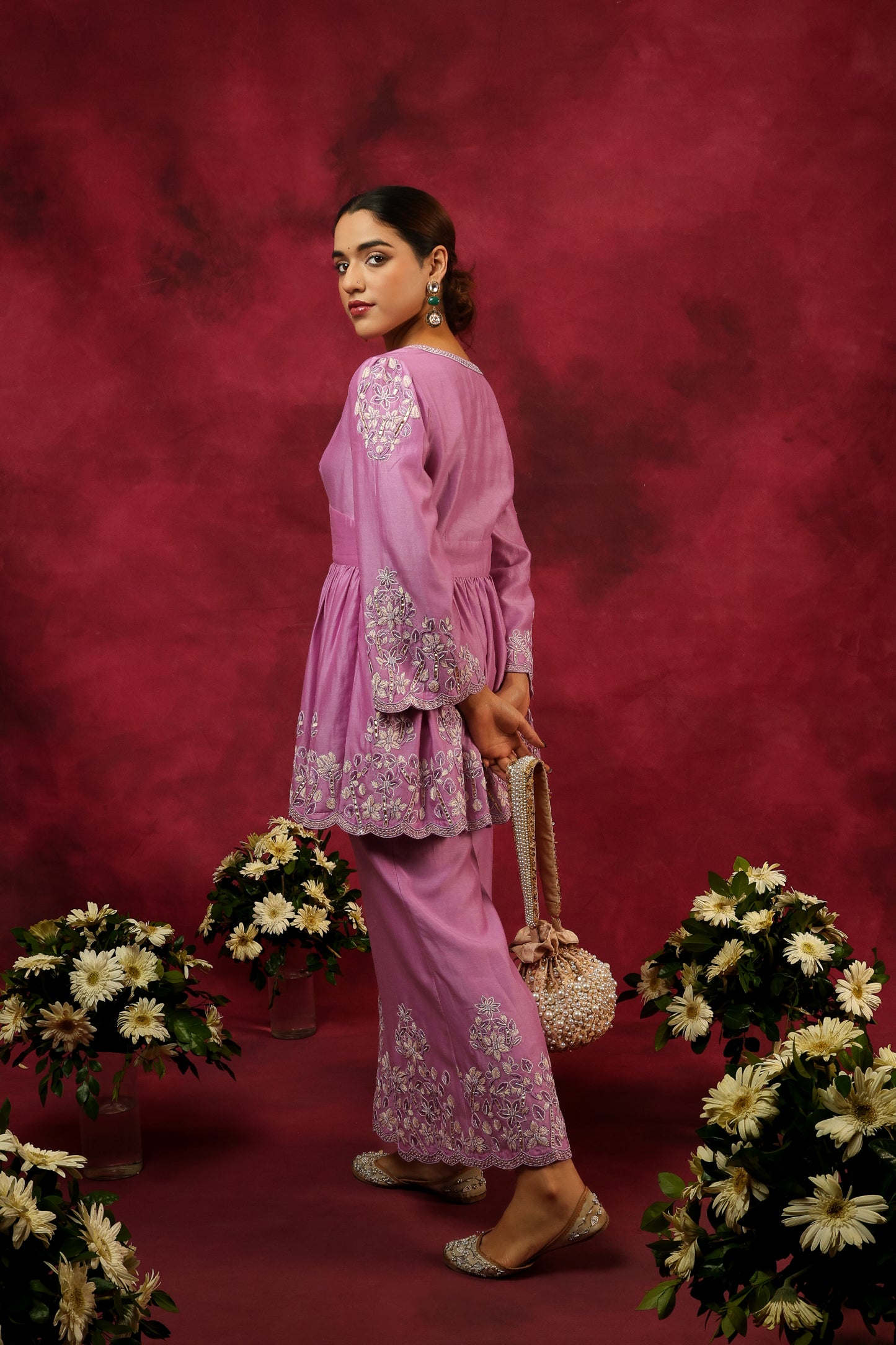 The Eternal Deep Mauve Co-ord Set