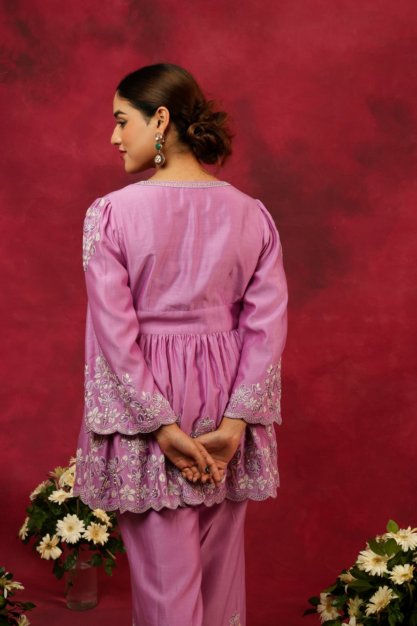 The Eternal Deep Mauve Co-ord Set