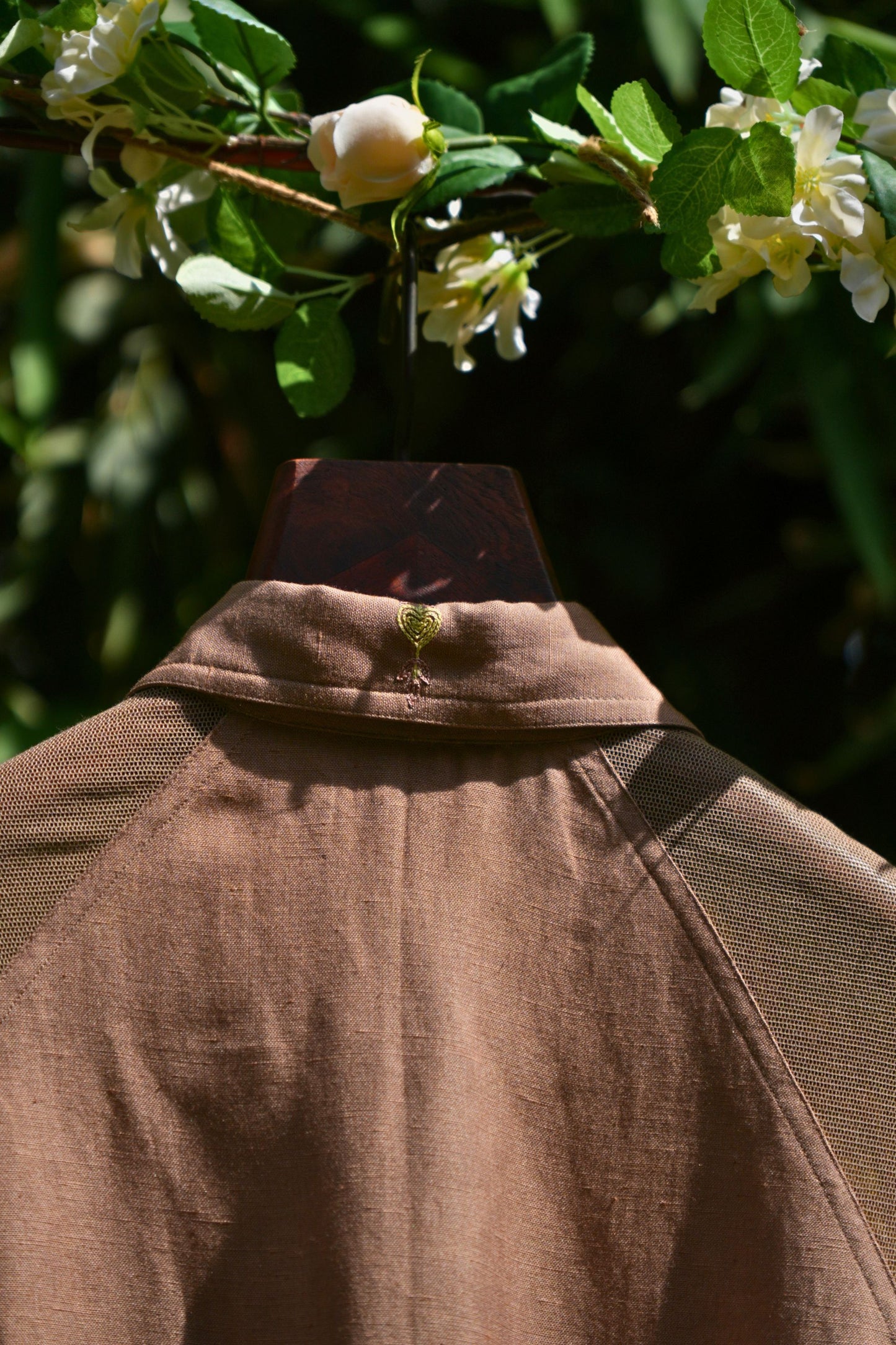 Combined Mink linen shirt