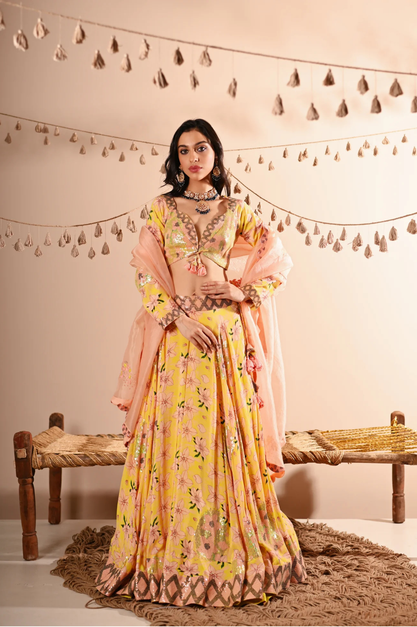 The Rose Bud Lehenga Set