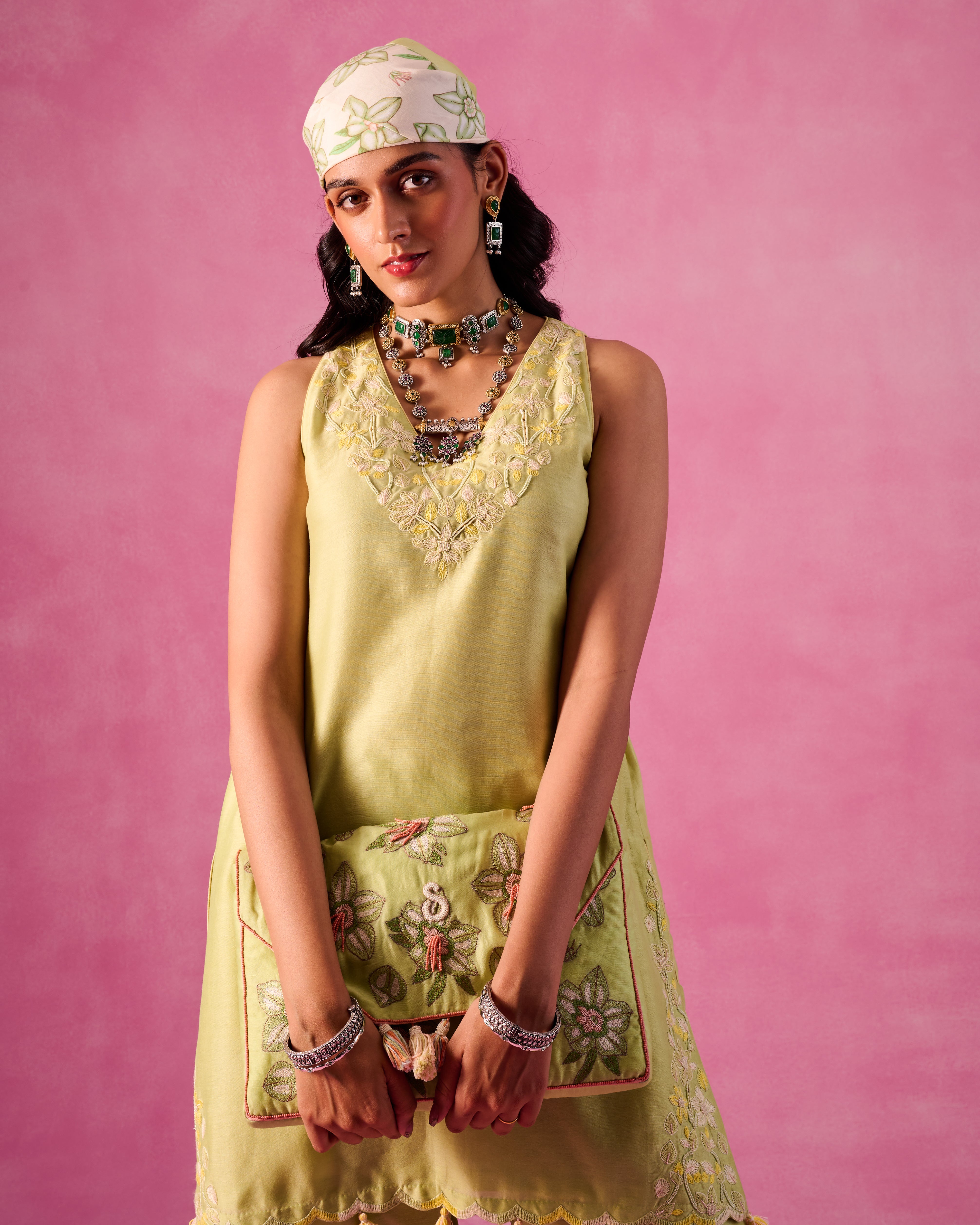 The Ethereal Matcha Green Co-ord Set