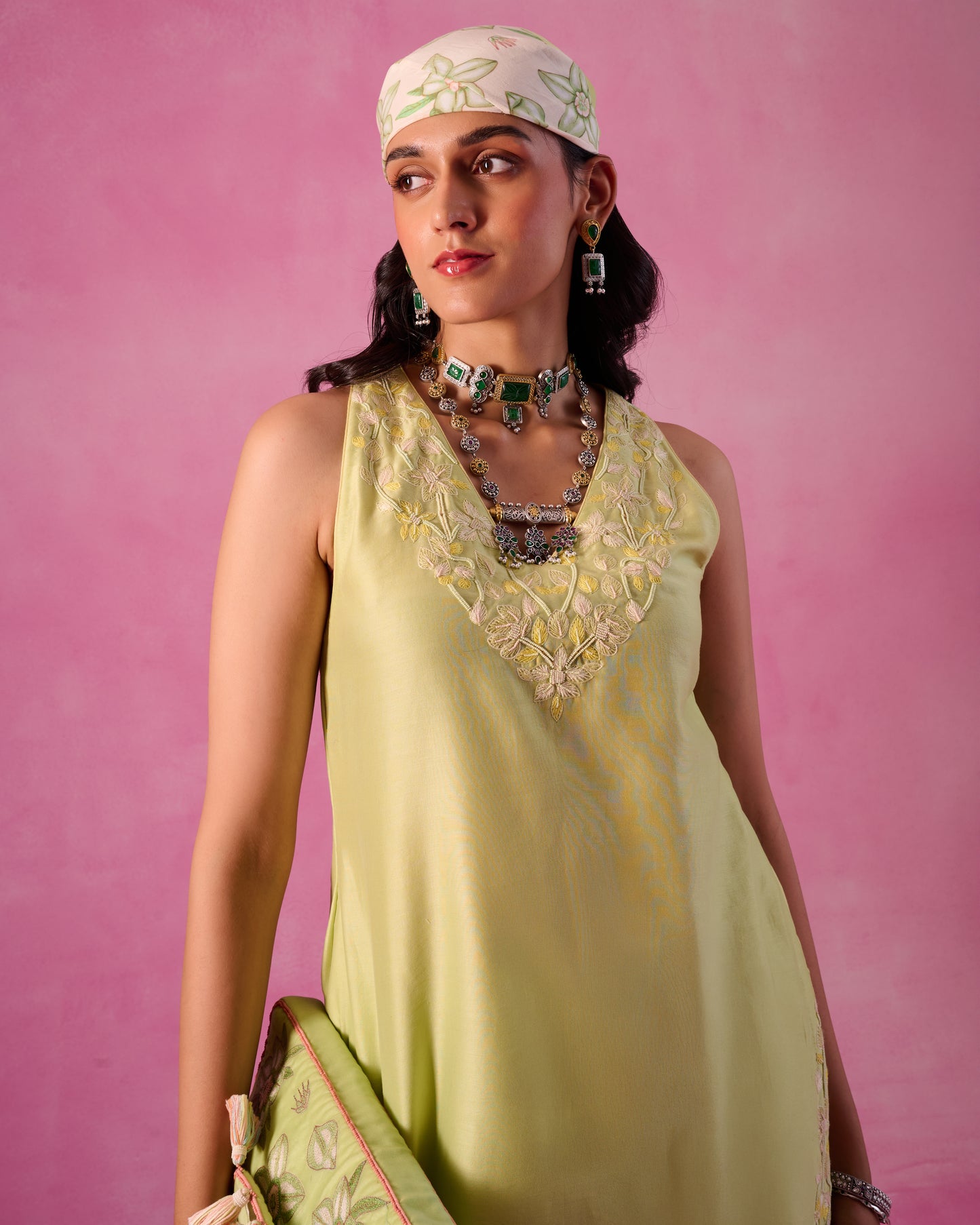 The Ethereal Matcha Green Co-ord Set