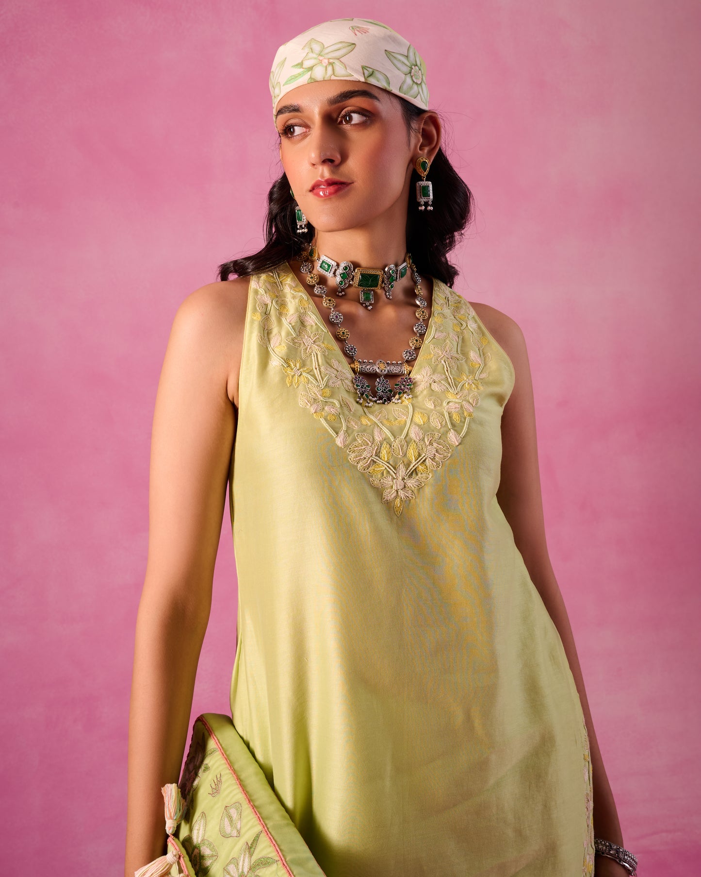 The Ethereal Matcha Green Co-ord Set