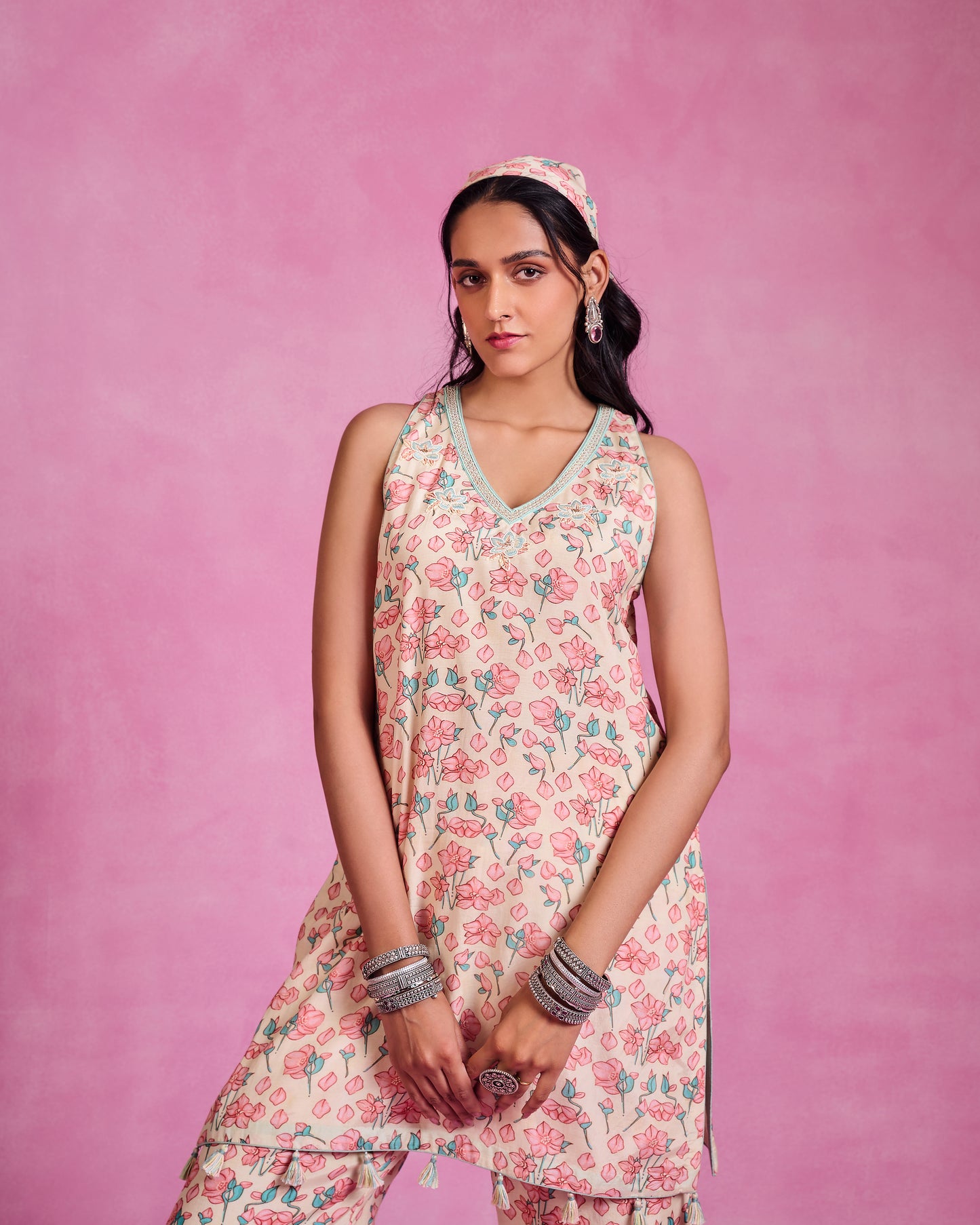 The Ethereal Multi- Coloured Co-ord Set