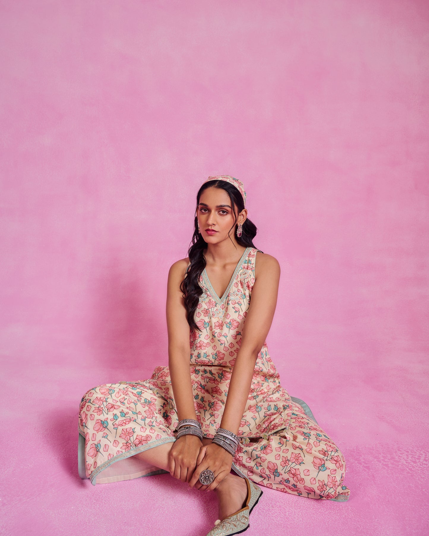 The Ethereal Multi- Coloured Co-ord Set