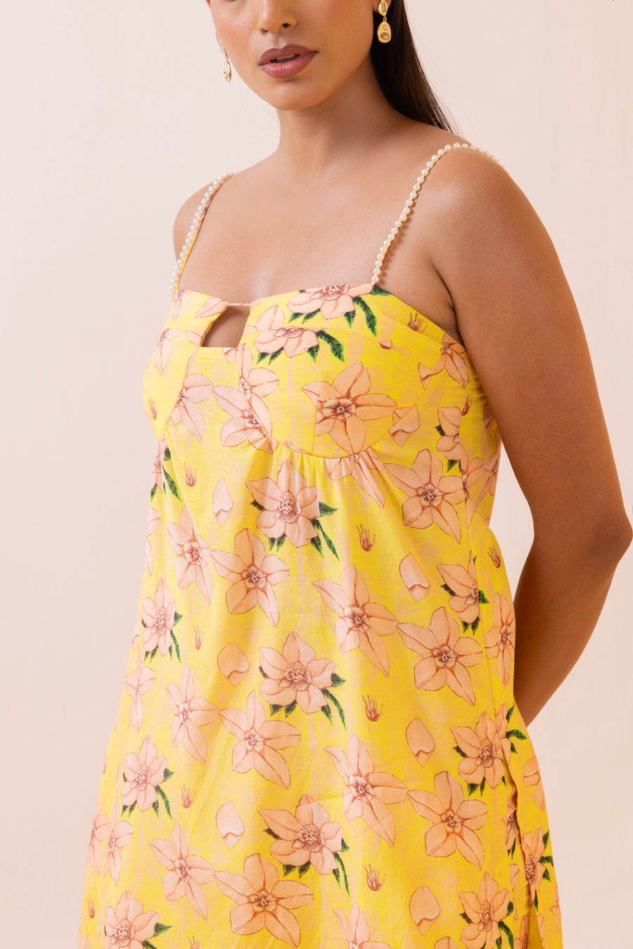 The Butter Yellow Rose Bud Co-ord Set