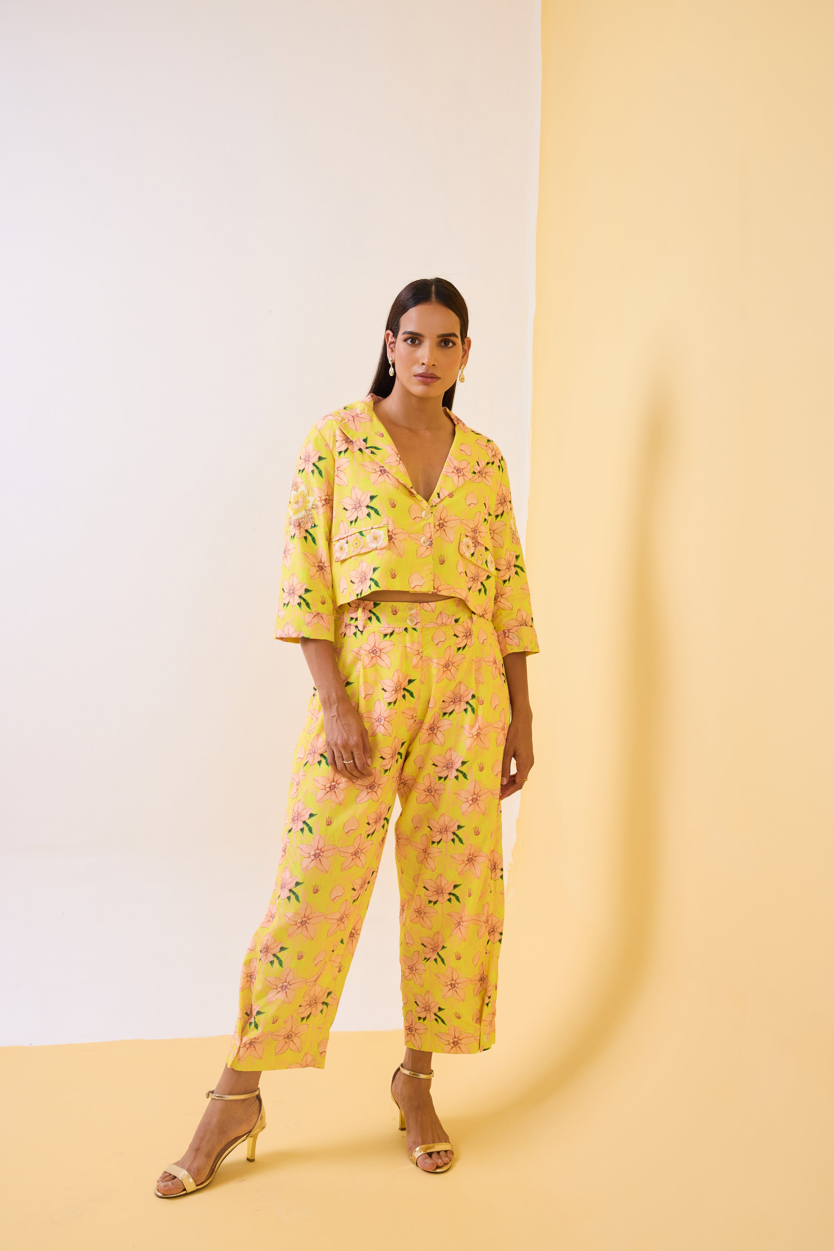 The Butter Yellow Forest Co-Ord Set