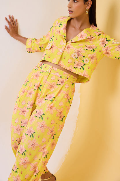 The Butter Yellow Forest Co-Ord Set