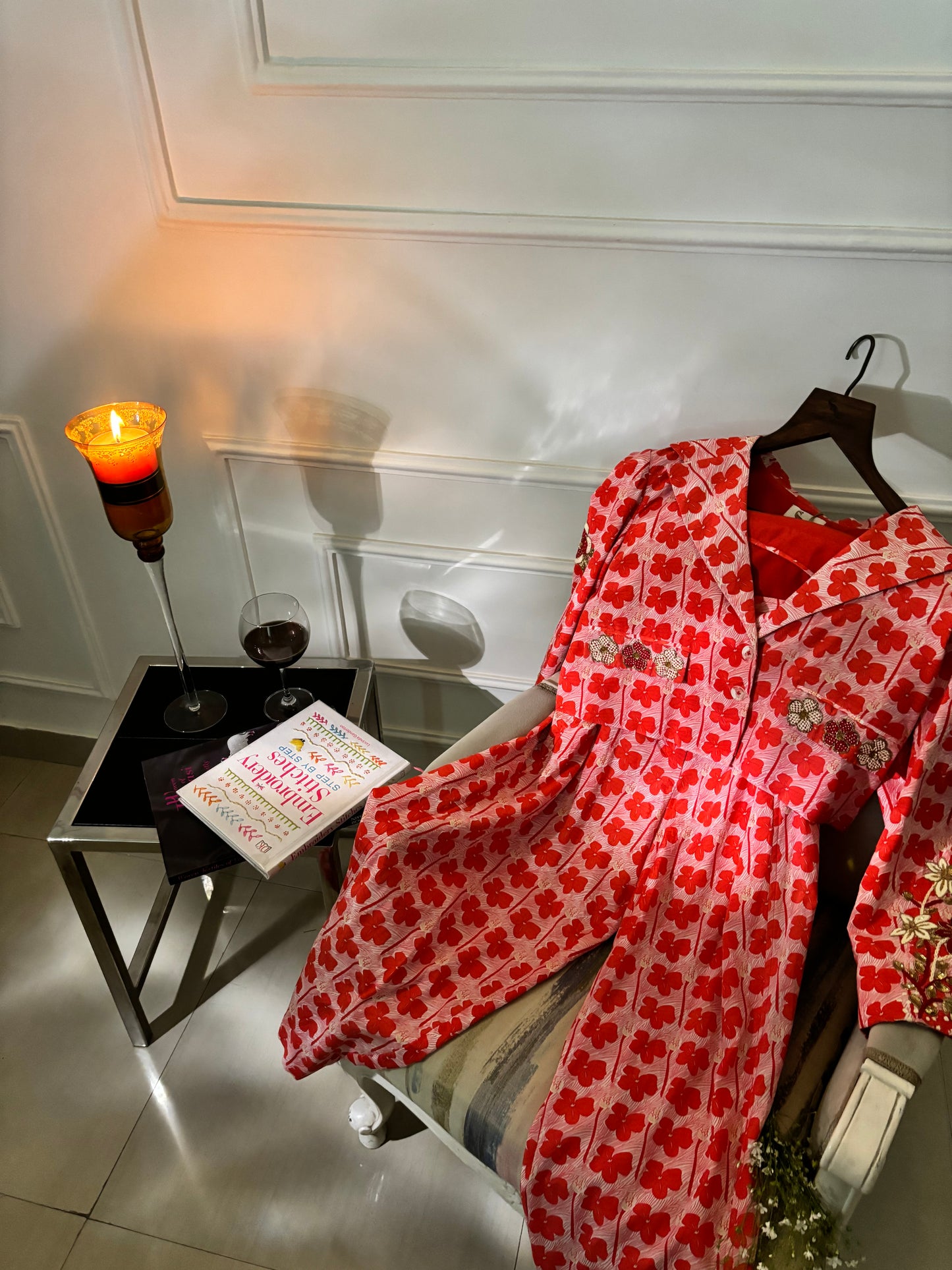 The Red Forest Blazer Co-ord Set