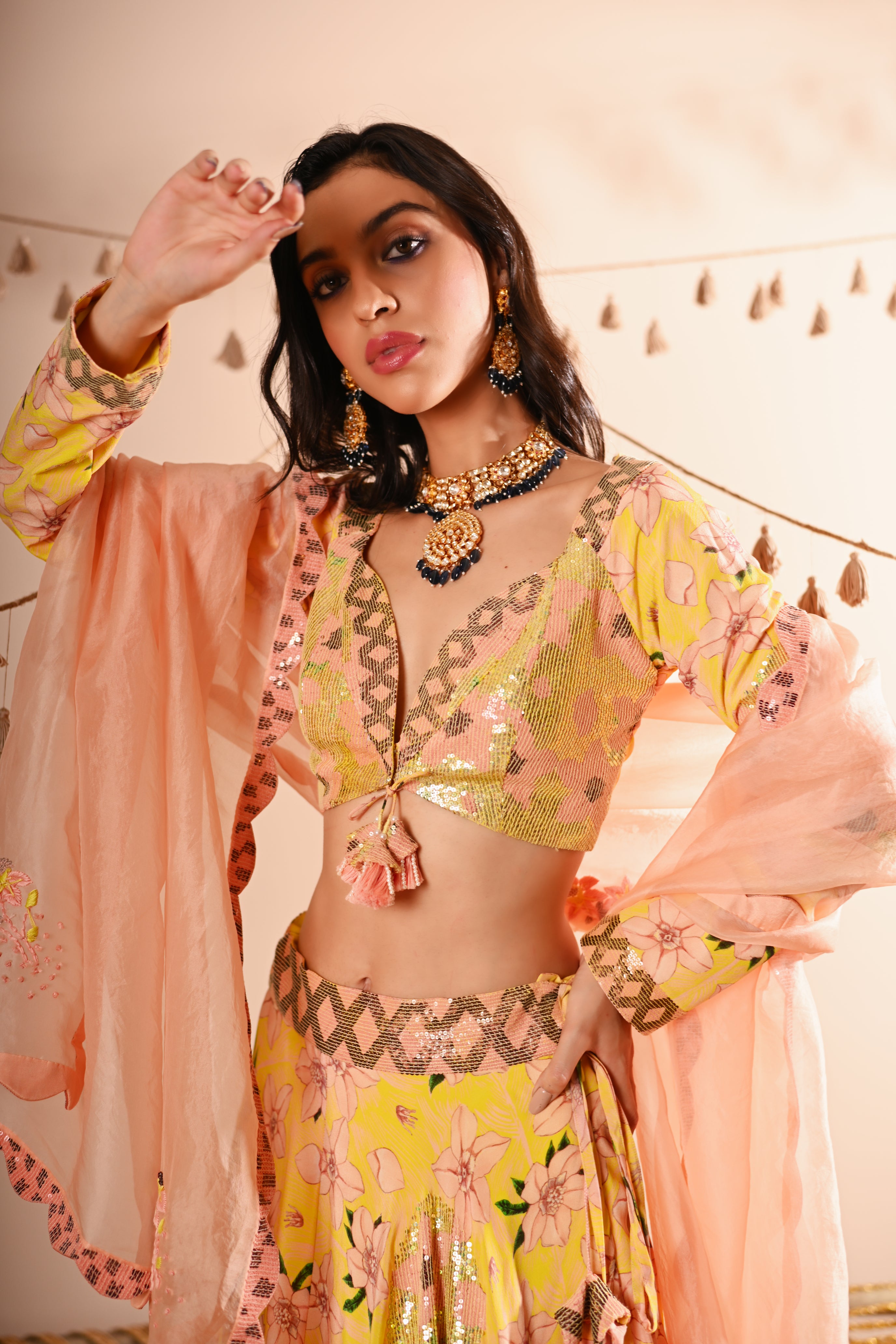 The Rose Bud Lehenga Set