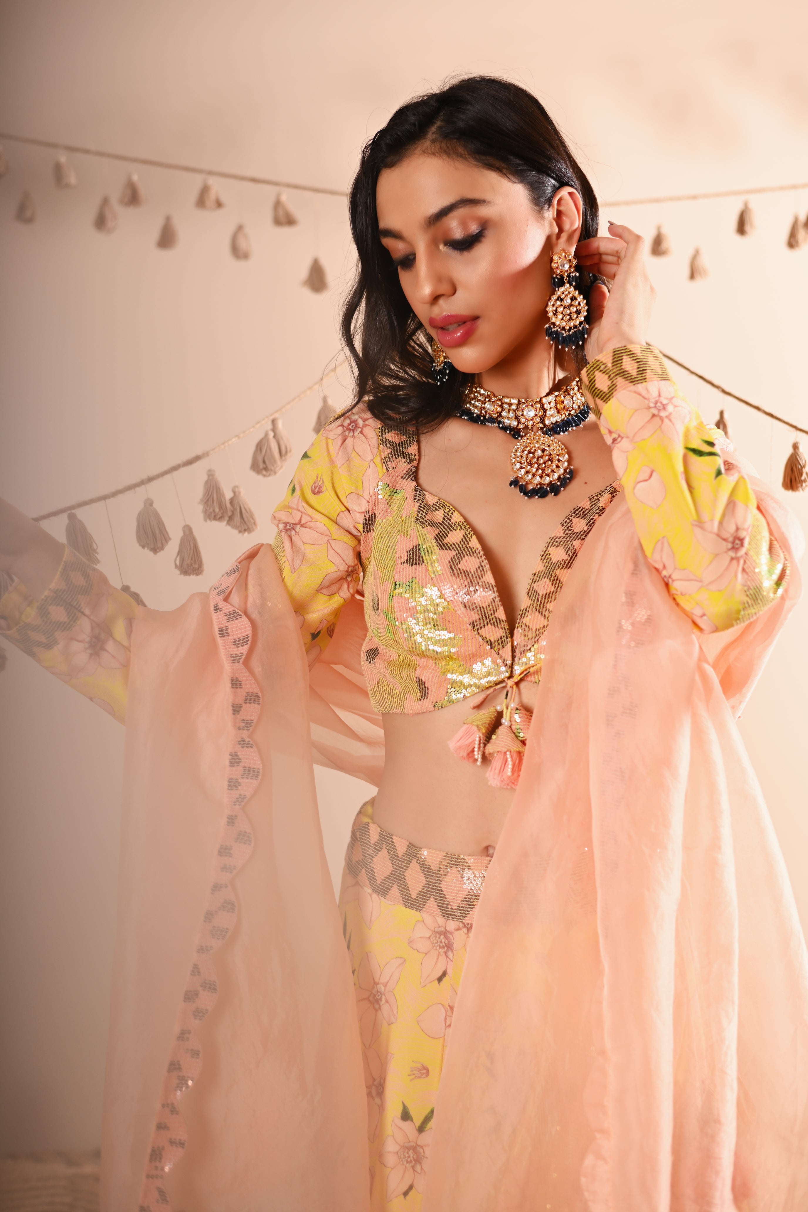 The Rose Bud Lehenga Set