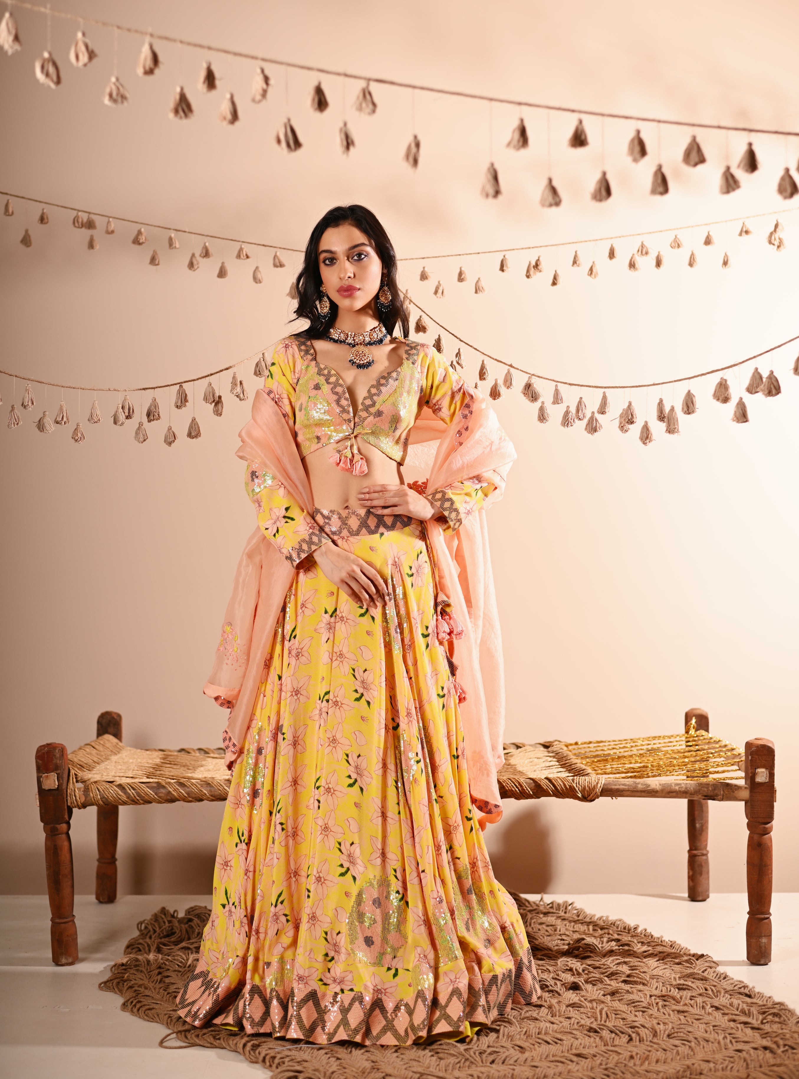 The Rose Bud Lehenga Set