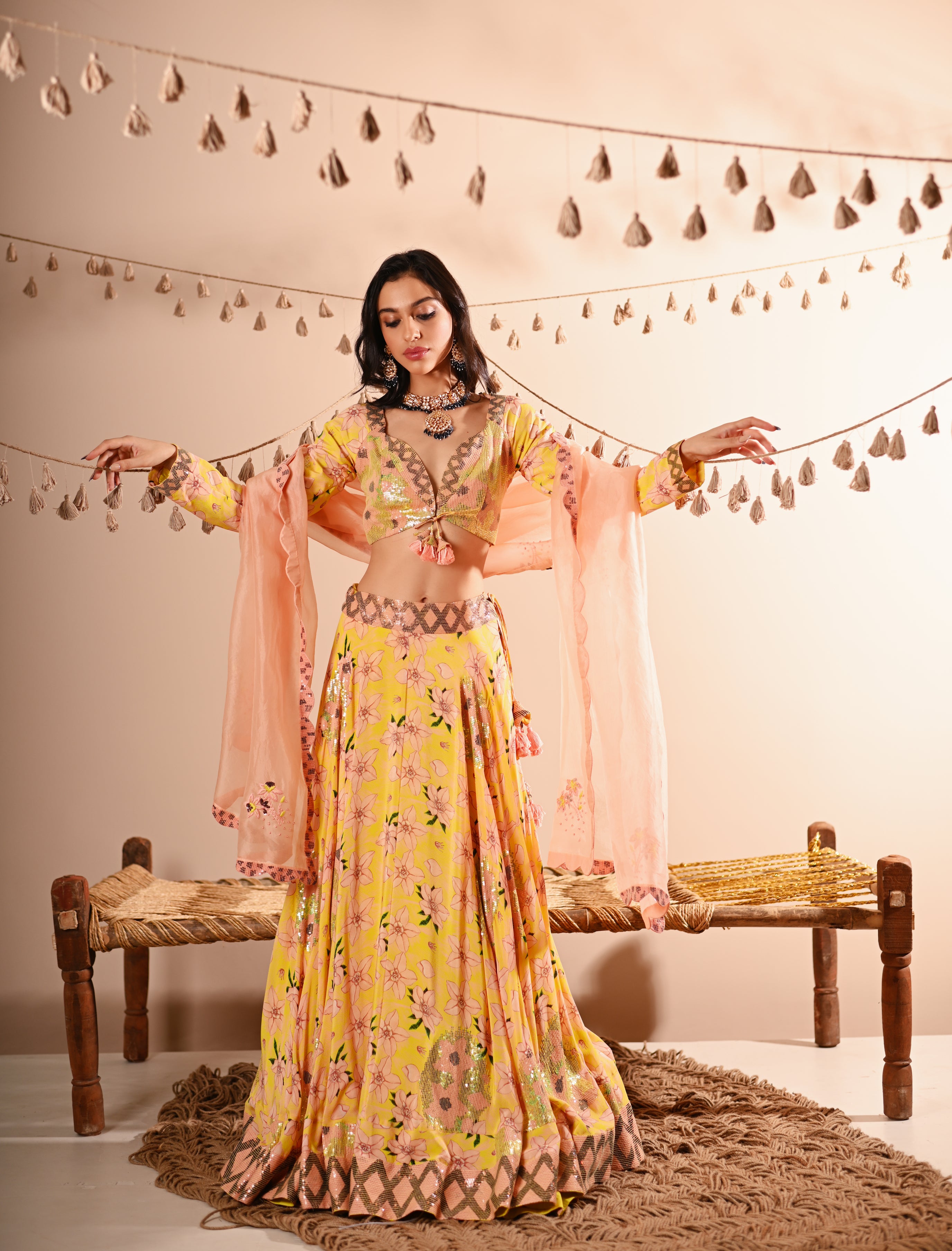 The Rose Bud Lehenga Set