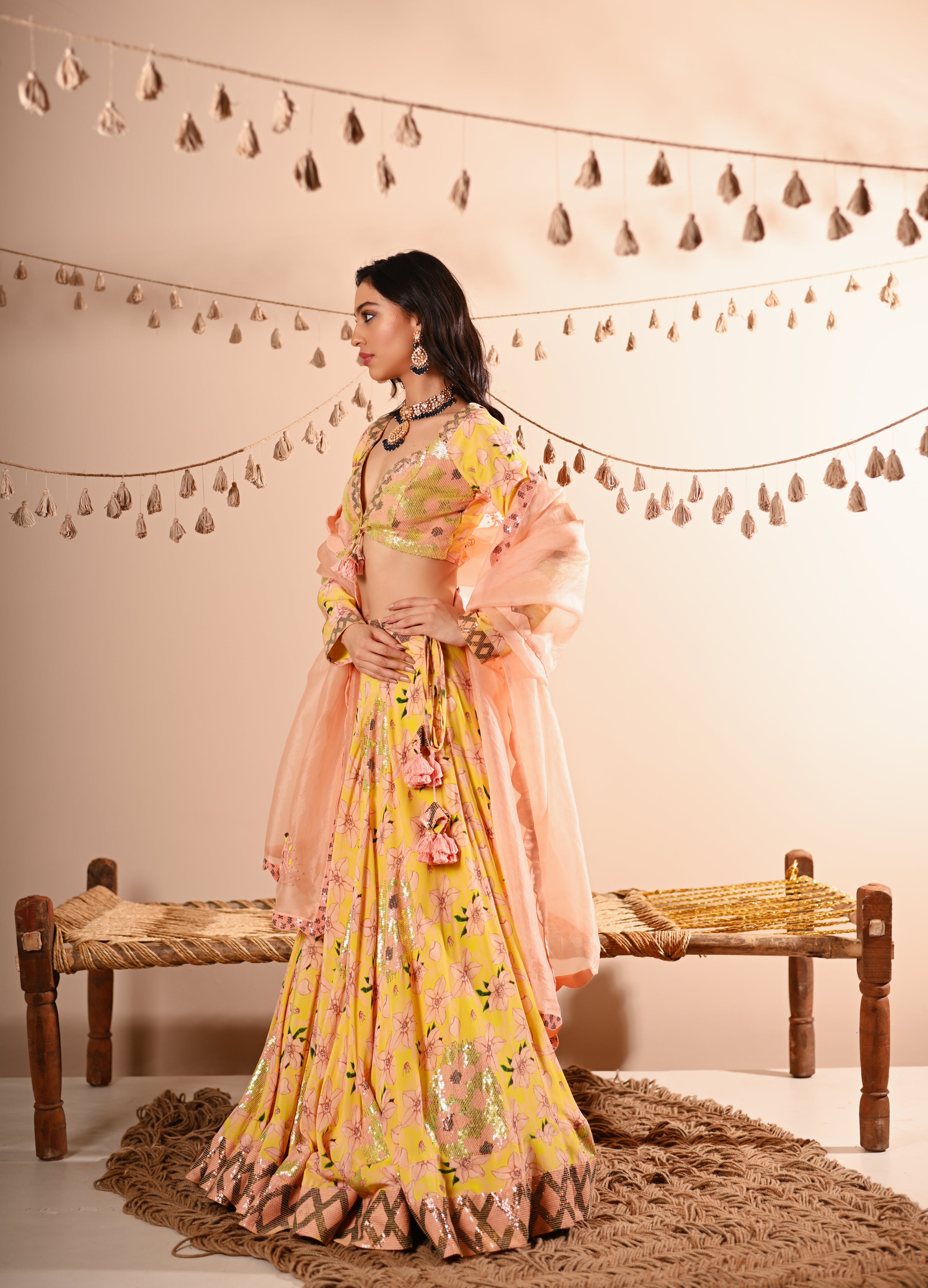 The Rose Bud Lehenga Set