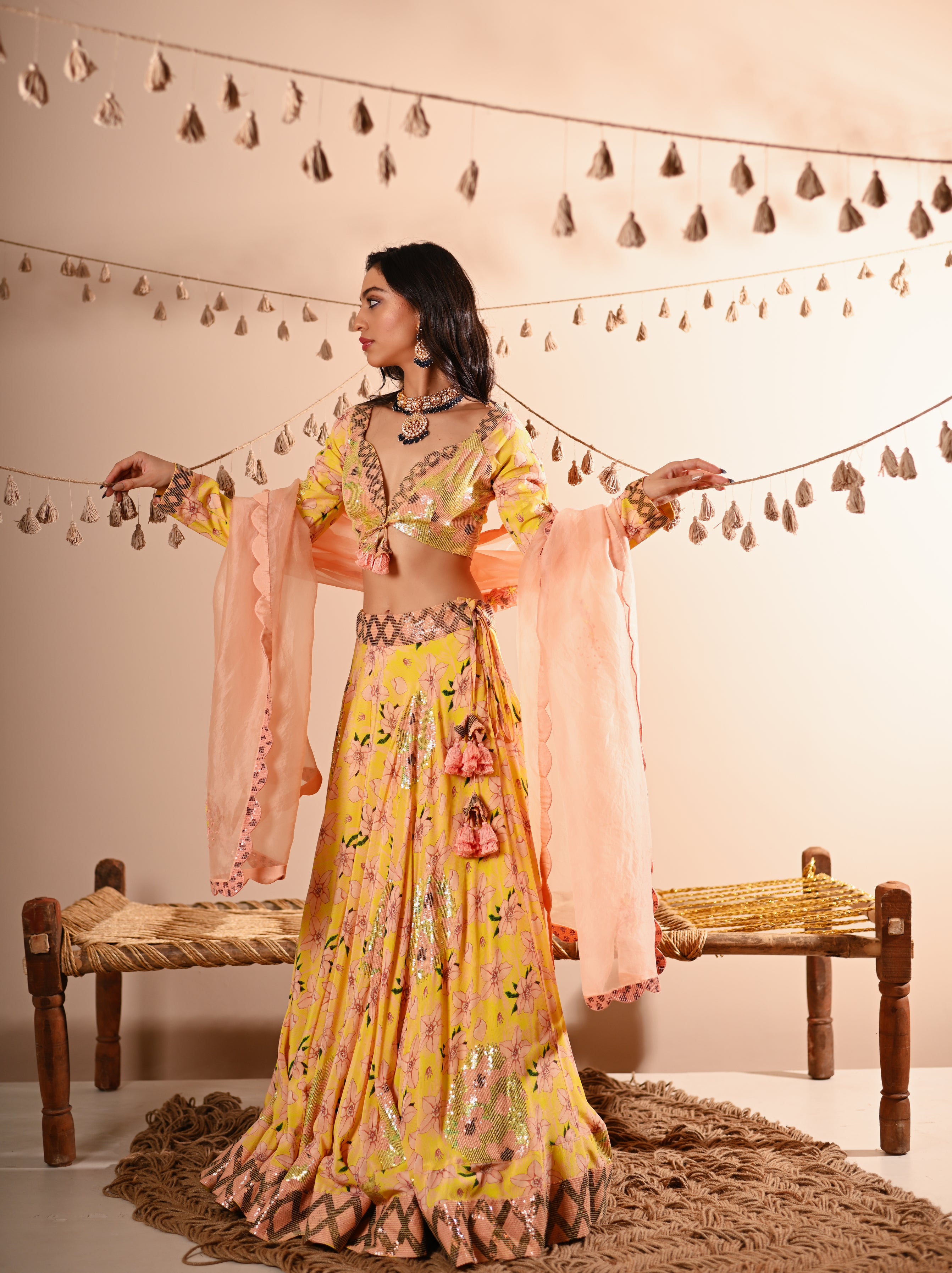 The Rose Bud Lehenga Set