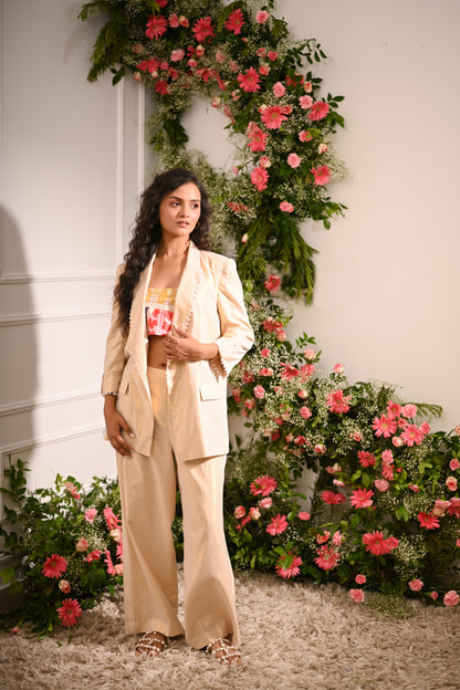 The Gold Sparkled Co-ord Set
