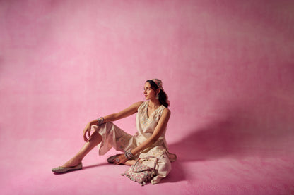 The Ethereal ivory Co-ord Set