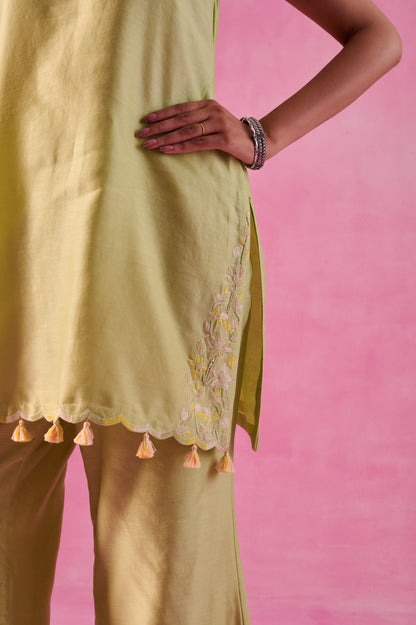 The Ethereal Matcha Green Co-ord Set