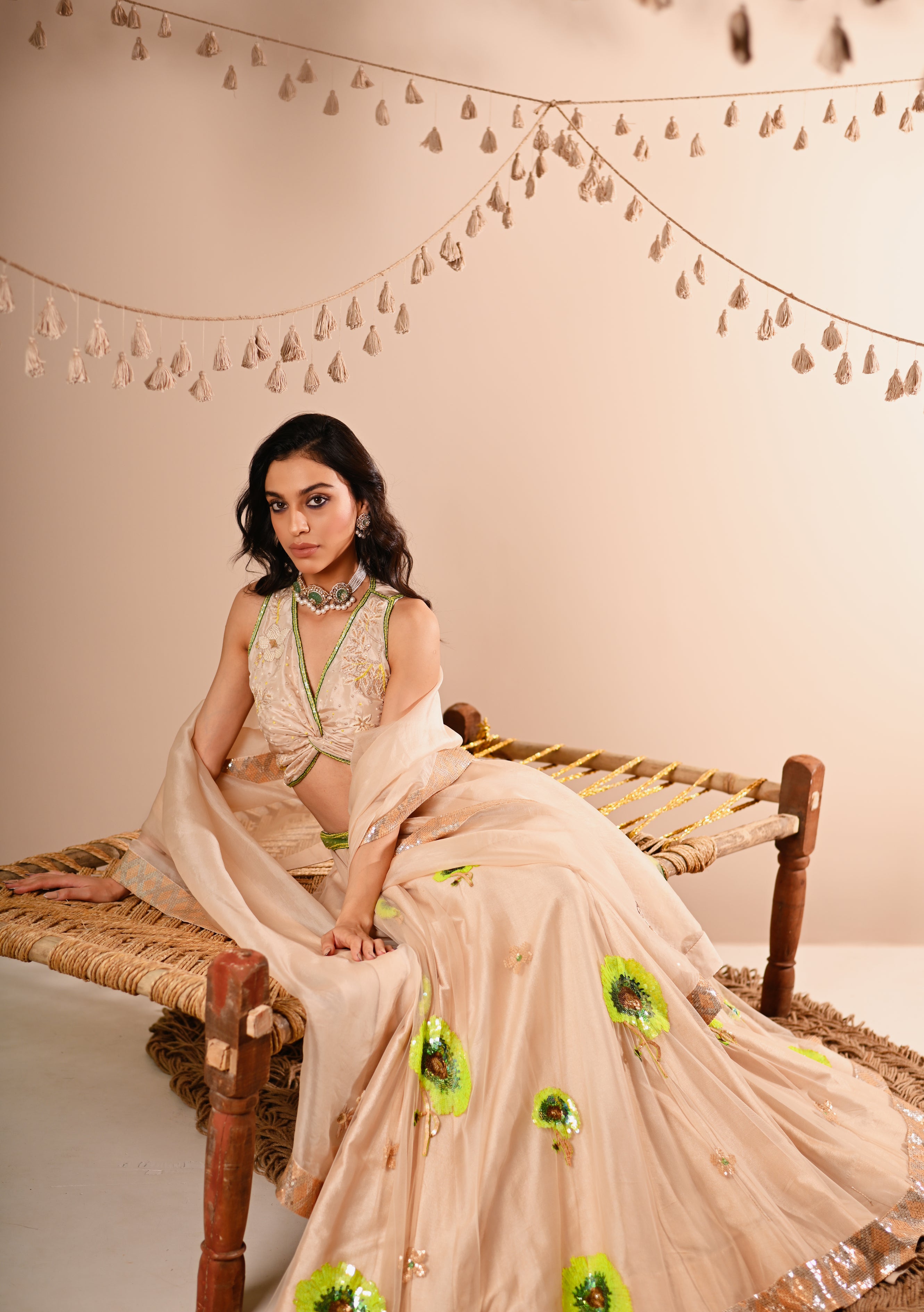 The Poppy Lehenga Set